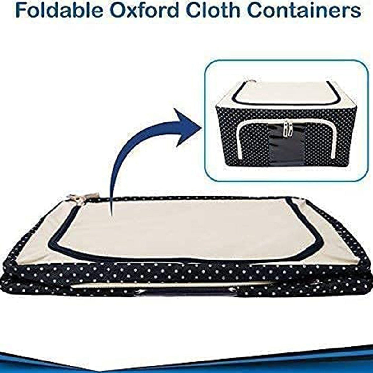 Containzio™️Foldable Steel Organizer Bag